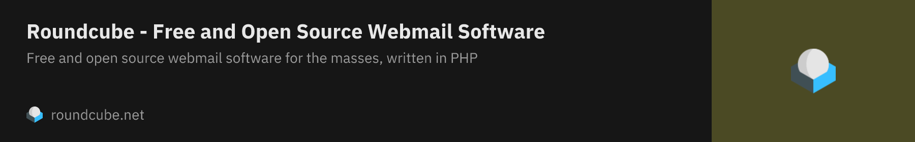 Roundcube - Free and Open Source Webmail Software